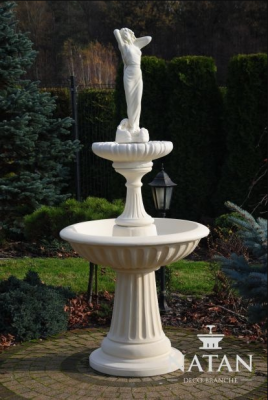 Decorative fountain fountain 207cm sculpture fountain decoration garden fountain pond new