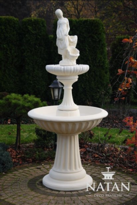 Decorative fountain fountain sculpture 197cm fountain decoration garden fountain pond new