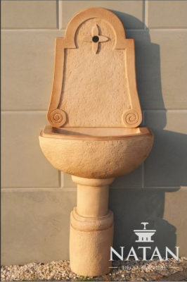 Wall fountain washbasin garden sink garden sink basin stone ALLORA