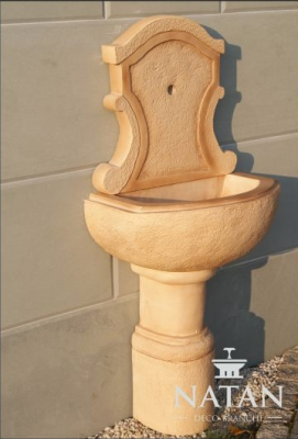 Wall fountain washbasin garden sink garden sink basin stone AVILLA