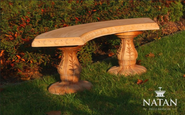 Stool Bench seat Furniture Patio Garden Quiet Corner Concrete Seat Stool Roman Style