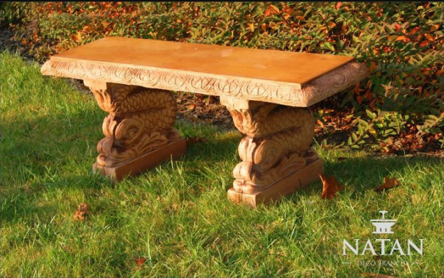 Stool Bench seat Garden Quiet Corner Concrete Seat Stool Style Furniture