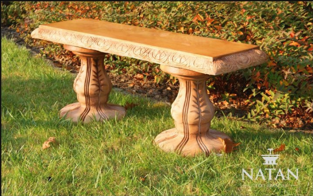 Stool Bench seat Garden Quiet Corner Concrete Seat Stool Roman Style Furniture Patio