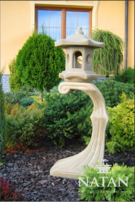 Lamp outdoor lamp garden terraces stone sculpture figure light fixture lighting new