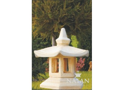 Outdoor lamp lantern lamp patios stone sculpture light fixture lighting garden