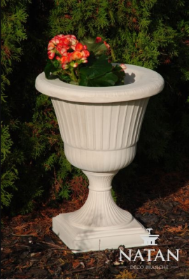 Flower Basket Flowers Vase Vessel Garden Patio Decoration Statue Figures Dalia