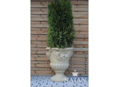 Design flower pot top plant pot vessel pots figure box sculpture PETRA new