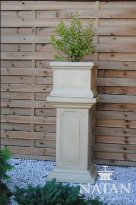Flower basket flower box flowers vessel decoration statue figures garden patio
