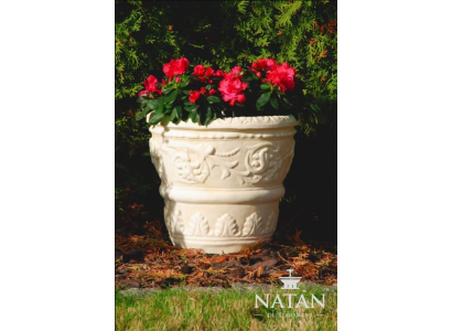 Flower basket flowers vase vessel garden decoration statue figures box patio