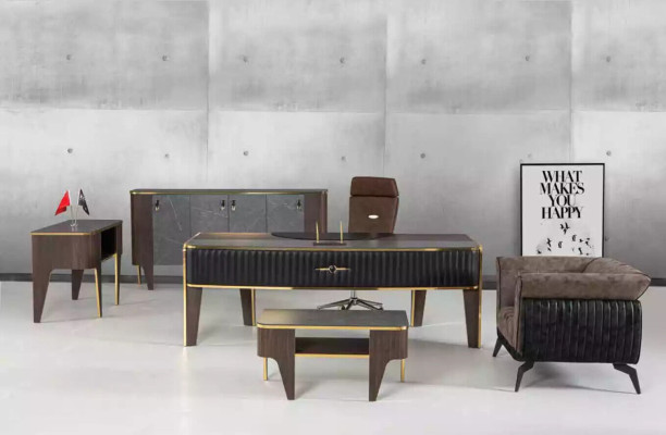 Desk with drawers Study room furniture Table Luxury Office 220x95