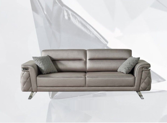 Luxury sofa set three seater armchair fabric sofa gray upholstered sofa sofas