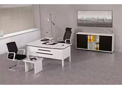 Luxury Office Set Study room furniture Corner Desks Office Furniture Wood