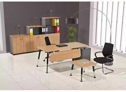 Wooden furniture Study room Desk Filing cabinet Coffee table Set Table 3pcs