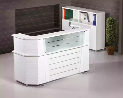 Office furniture Reception Reception area White Study room furniture Office