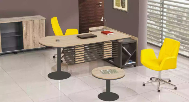 Corner desk Table Office Tables Desks Furniture Executive desk 2-piece