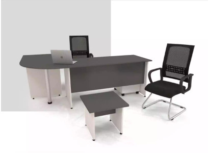 Office furniture set Office Complete 2 pcs Office desk Furnishings Coffee table Table