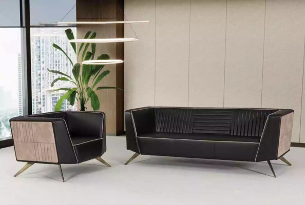 Luxury Black Armchair Study room Seat Modern Designer Office Furniture