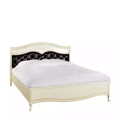 Bed Furniture Design Beds White Double bed Luxury Bedroom Wood