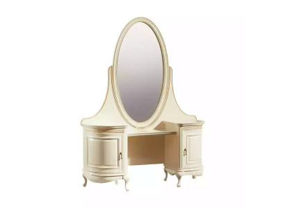Dressing table Mirror Bedroom luxury furniture beige Consoles Sideboard Table