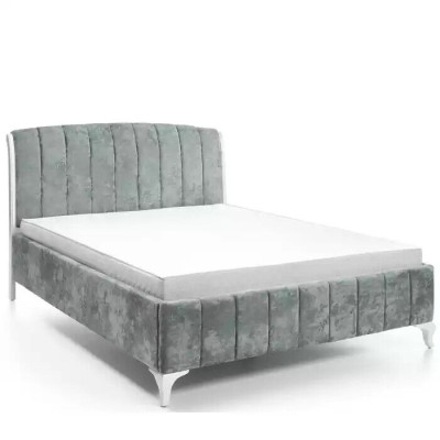 Luxurious Beds Bedroom gray Double bed Wooden bed en Bed frame Bed