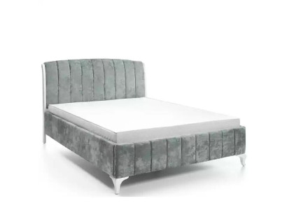 Luxurious Beds Bedroom gray Double bed Wooden bed en Bed frame Bed