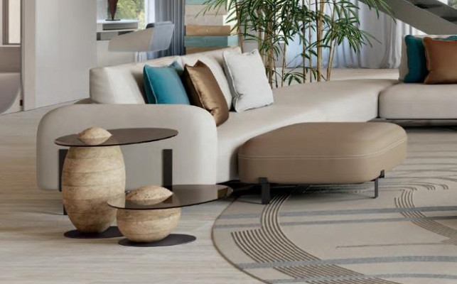 Stool Design Wood Italian Furniture Luxury Living room Footstool Bizzotto new