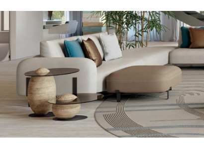 Stool Design Wood Italian Furniture Luxury Living room Footstool Bizzotto new