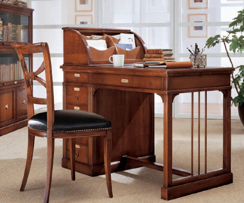 Dining room Designer Wood Classic Armchair Brown Luxury Chair Armchair Brown new