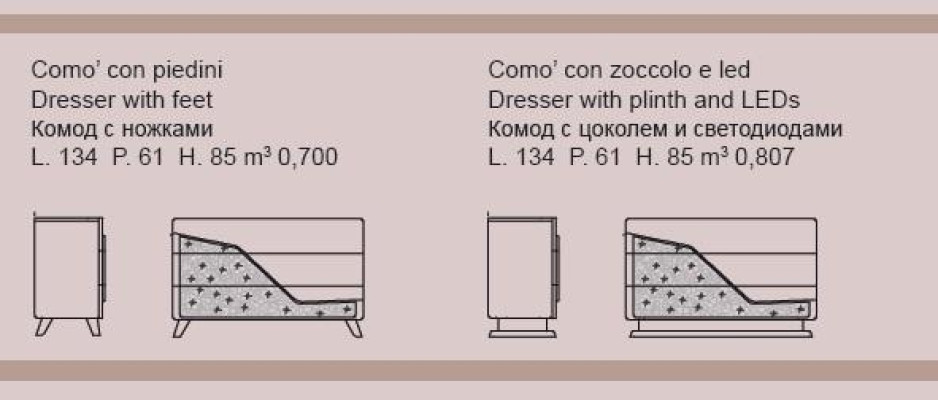 Modern Luxury Set of 2 Chest of drawers Mirror Chests of drawers Wood Console Sideboard Furniture