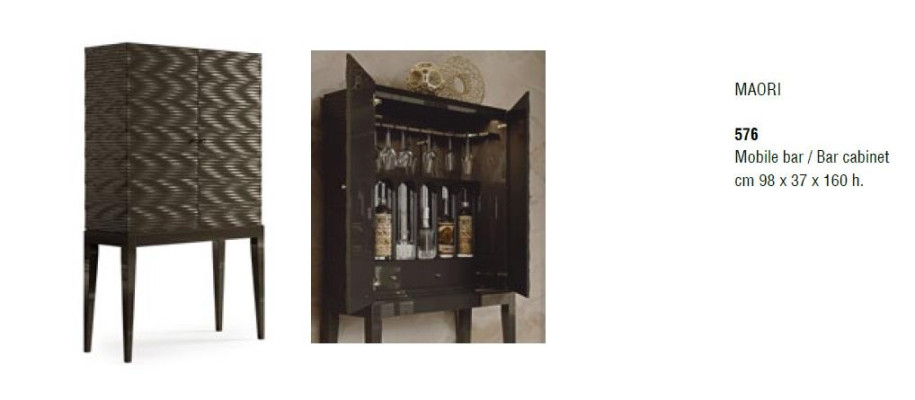 Wardrobe Bar Bar Cabinet Display case Living room Designer Shelf Furniture Bizzotto Cabinets
