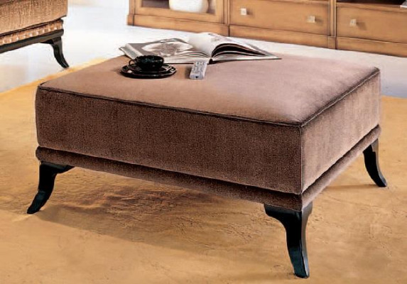Ottoman Chaise Lounge Bench seat Textile Designer Stool Footstool Side Stool
