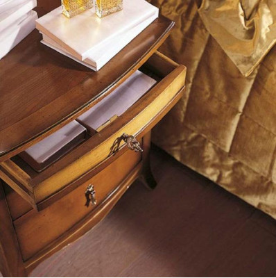 NightConsoles Wood Bedroom Bedside tables Bedside table Consoles Side Table