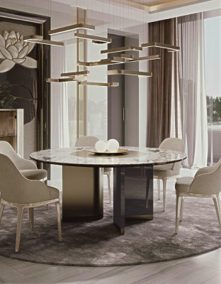 Chair Dining room furniture Natural wood furniture Armchair Design Furniture Dining room Bizzotto