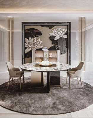 Chair Dining room furniture Natural wood furniture Armchair Design Furniture Dining room Bizzotto