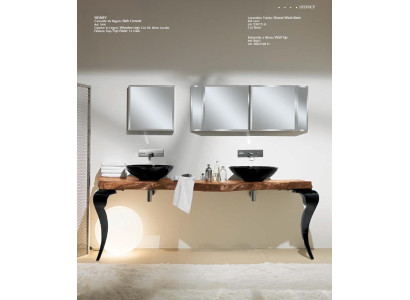Round Washbasin Consoles Double Washbasin Bathroom Luxury Italy Furniture
