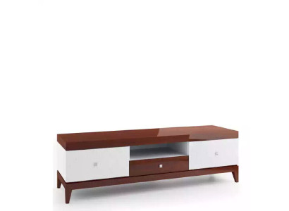 TV lowboard in the living room TV stand luxury living room furniture wood TV cabinet
