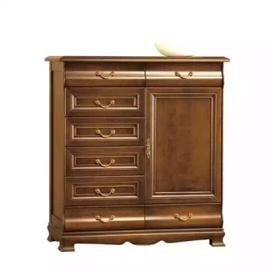 Drawers Oak Solid wood Chests of drawers Sideboard Chest of drawers Real wood Wardrobe