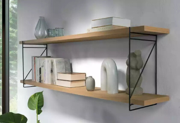 Wall unit TV Wall Wood Modern Style Shelf Living room Furniture TV cabinet tv stand