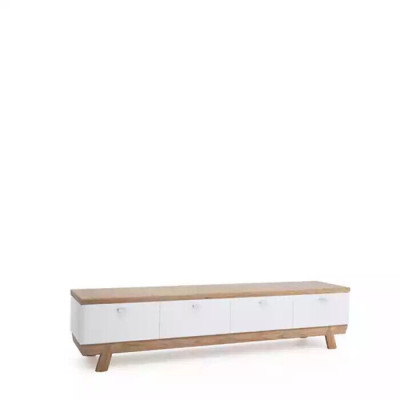 Living room tv stand Wood television White stand Wardrobe Furniture TV cabinet