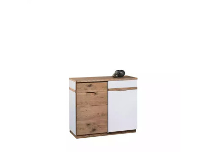 Chest of drawers with 3 drawers sideboard white sideboard wood modern