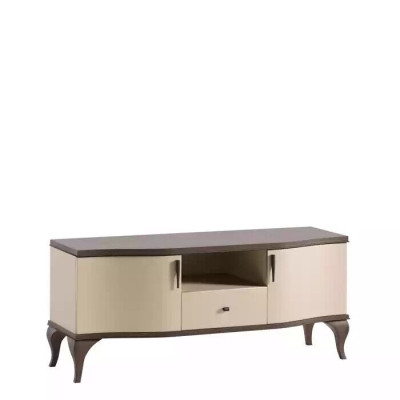 TV lowboard Living room beige Furniture Wood Sideboard style modern