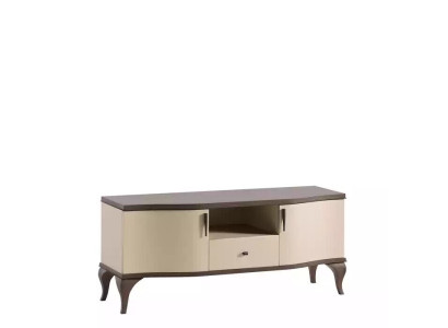 TV lowboard Living room beige Furniture Wood Sideboard style modern