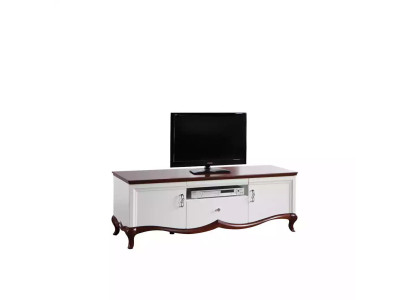 TV cabinet lowboard tv stand sideboard wood luxury white living room wardrobe