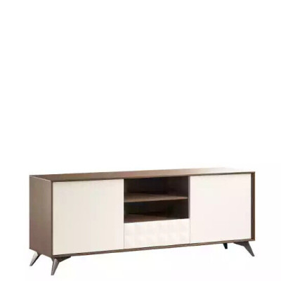 Design wall cabinet shelf living room TV lowboard wood wall shelves
