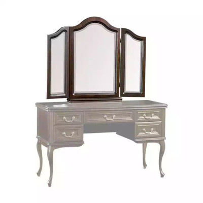 Designer Mirror Sideboard Art Deco Mirror Living Room Shelf Luxury Wood