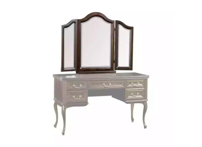 Designer Mirror Sideboard Art Deco Mirror Living Room Shelf Luxury Wood