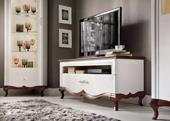 TV Stand TV-cabinet Lowboard Sideboard Wood Modern Living room Furniture