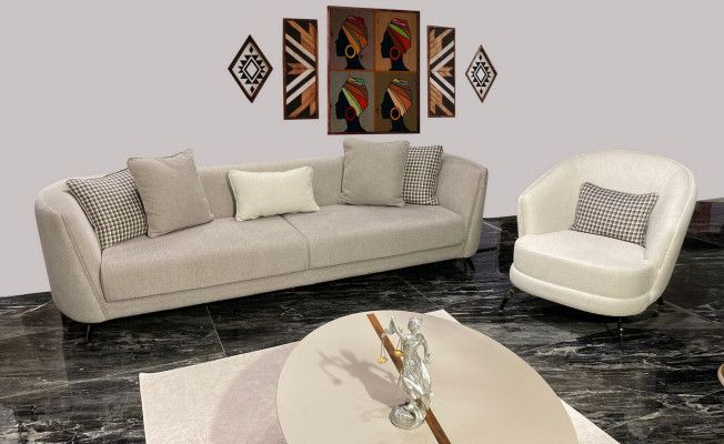 Luxury Sofa set 3+1 Seater Set Design Sofa Upholstery Couch Modern Sofas