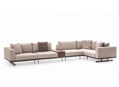 Large corner sofa fabric furniture L-shape couches sofas beige living room furniture