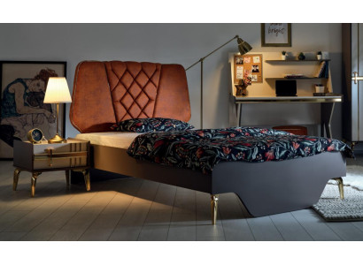 Luxury Bedroom Bedside table Beds Bed Complete Set Design Furnishings